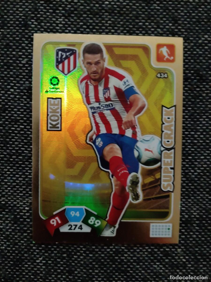 Cromos de f&uacute;tbol: 434 koke super crack atl&eacute;tico de Madrid Adrenalyn 2019-20