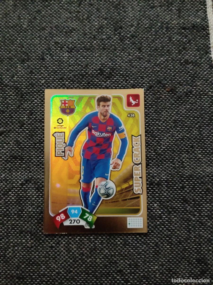 Cromos de f&uacute;tbol: 438 pique super crack FC Barcelona Adrenalyn 2019-20