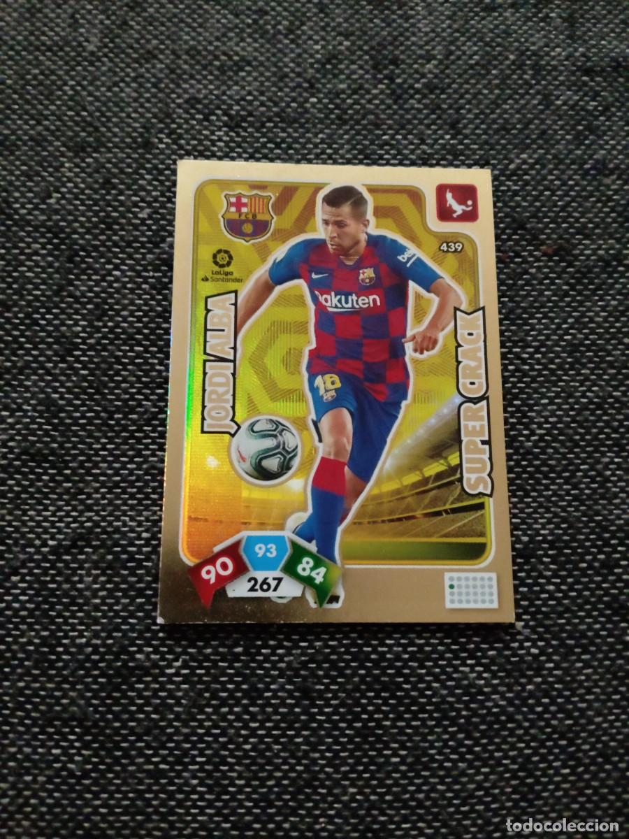 Cromos de f&uacute;tbol: 439 Jordi alba super crack FC Barcelona Adrenalyn 2019-20