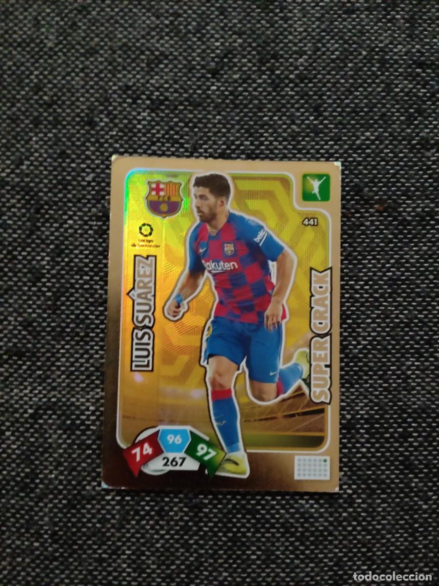 Cromos de f&uacute;tbol: 441 luis Su&aacute;rez FC Barcelona super crack Adrenalyn 2019-20
