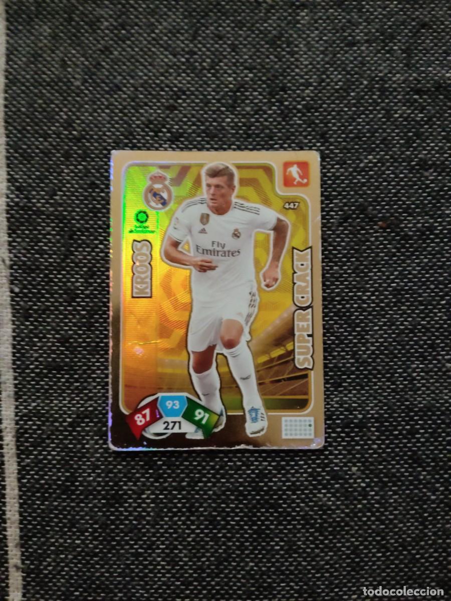 Cromos de f&uacute;tbol: 447 kroos super crack real Madrid Adrenalyn 2019-20