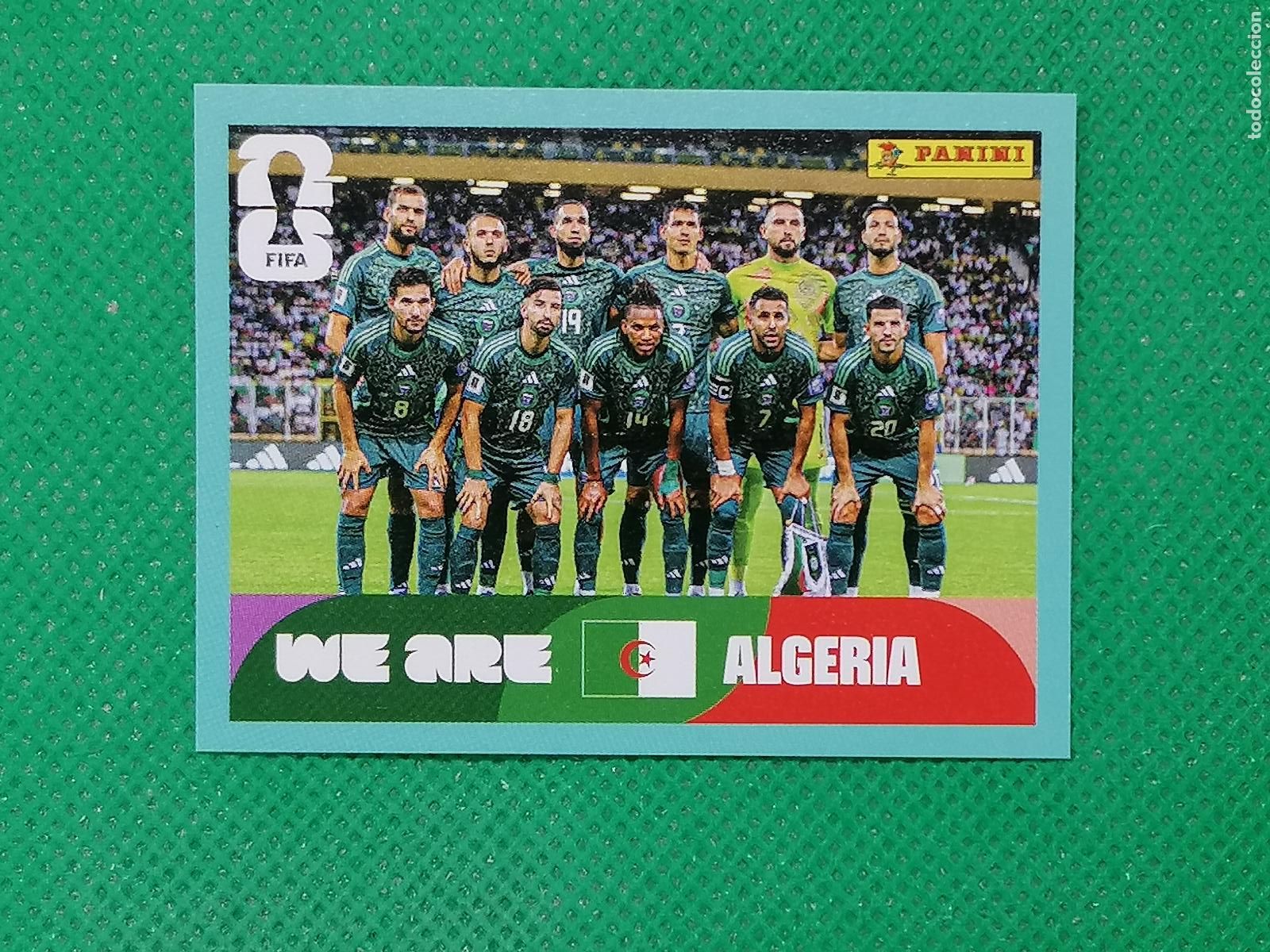 Cromos de f&uacute;tbol: ALG 13 ALG13 PLANTILLA ARGELIA ⚽ PANINI FIFA MUNDIAL WORLD CUP 26 2026 STICKER ⚽
