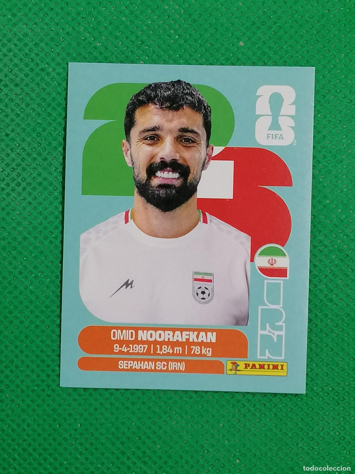 Cromos de f&uacute;tbol: IRN 14 IRN14 OMID NOORAFKAN IRAN ⚽ PANINI FIFA MUNDIAL WORLD CUP 26 2026 STICKER ⚽