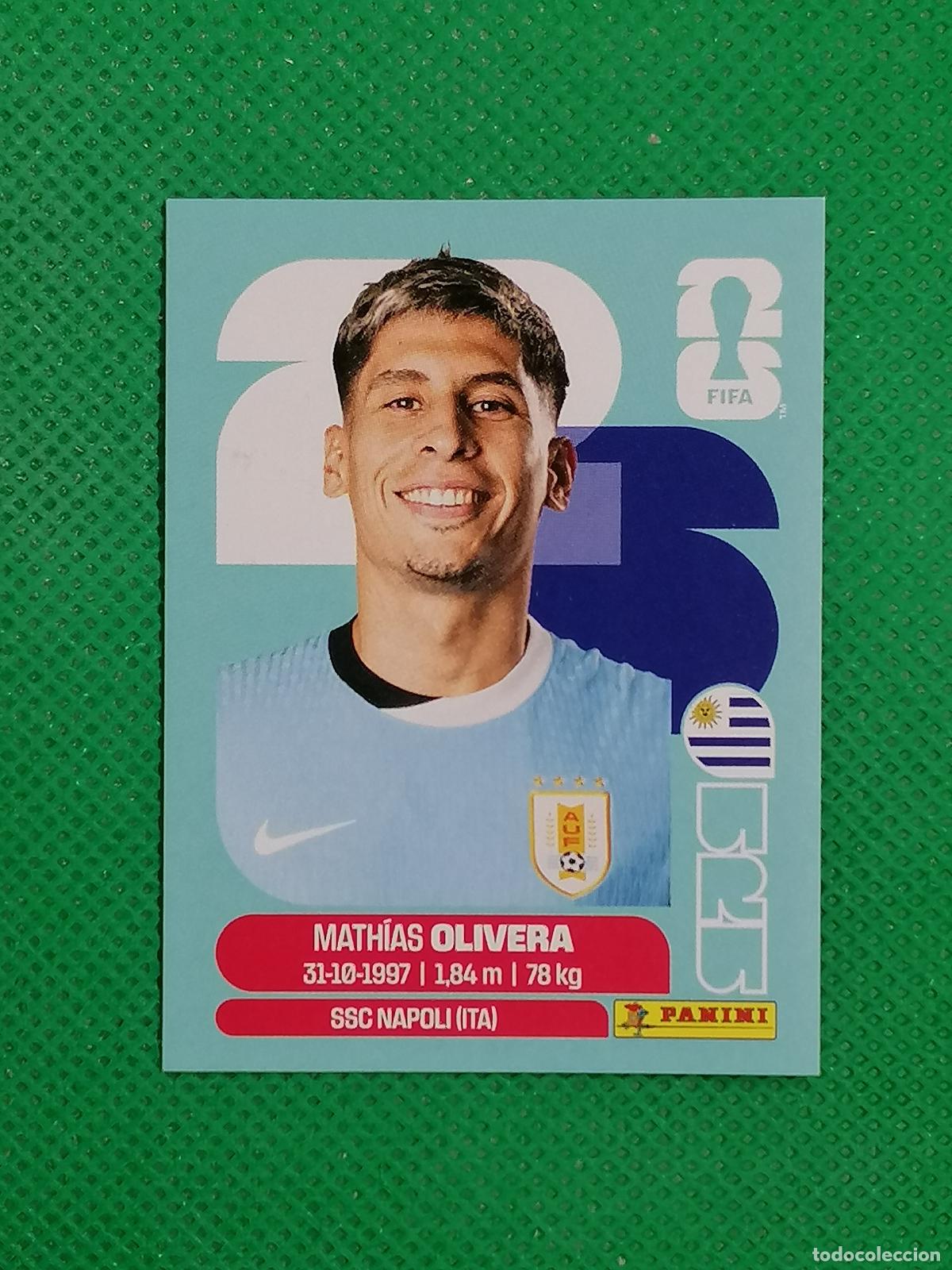 Cromos de f&uacute;tbol: URU 7 URU7 MATHIAS OLIVERA URUGUAY ⚽ PANINI FIFA MUNDIAL WORLD CUP 26 2026 STICKER ⚽