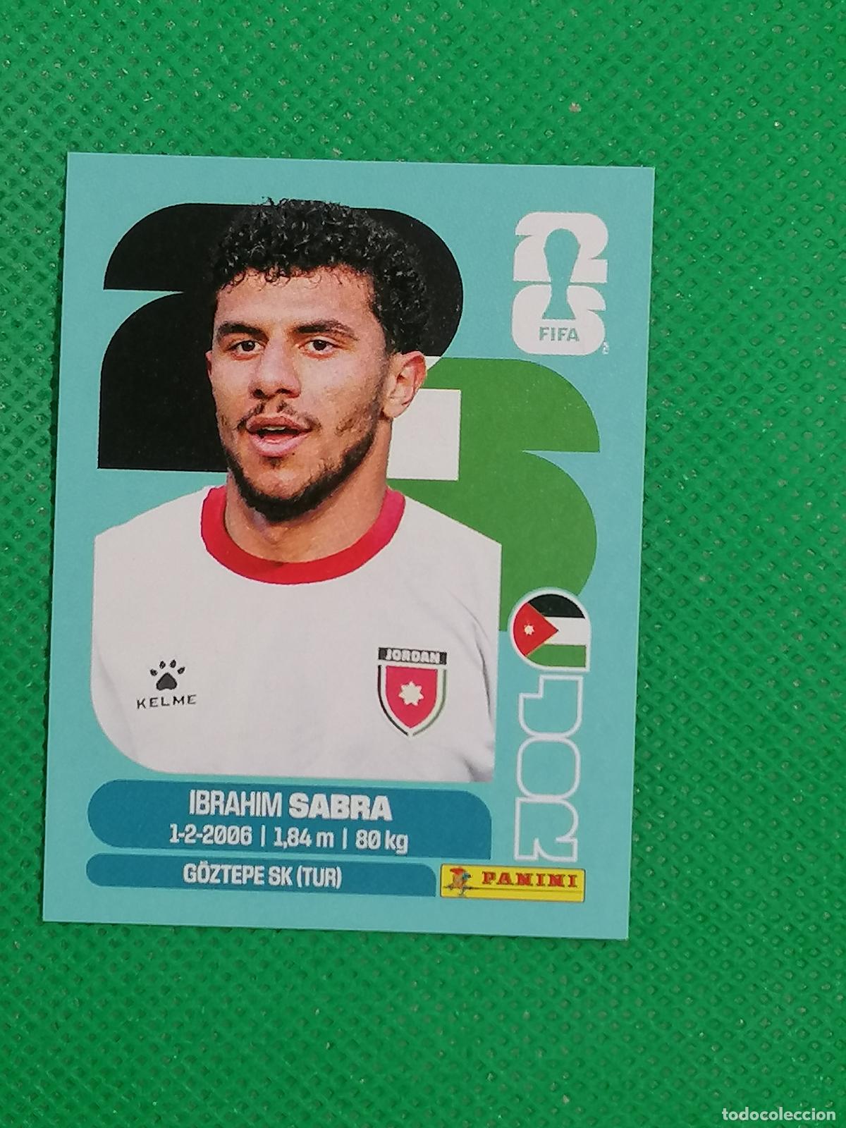 Cromos de f&uacute;tbol: JOR 20 JOR20 IBRAHIM SABRA JORDANIA ⚽ PANINI FIFA MUNDIAL WORLD CUP 26 2026 STICKER ⚽