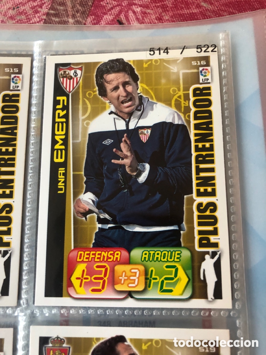 Cromos de f&uacute;tbol: Adrenalyn 2012 2012 plus entrenador Unai emery 516 Sevilla