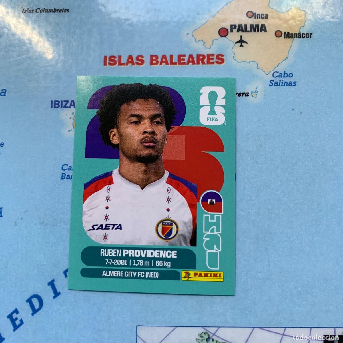 Cromos de f&uacute;tbol: Haiti n&uacute;mero 17 cromo panini Mundial Fifa World Cup 2026