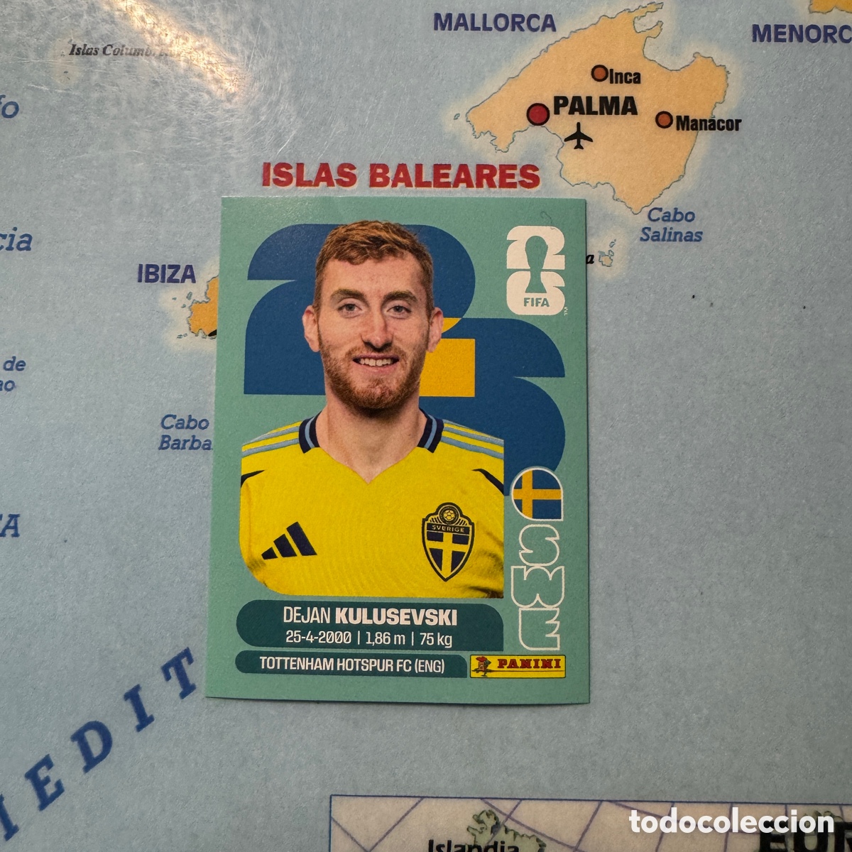 Cromos de f&uacute;tbol: Suecia n&uacute;mero 17 cromo panini Mundial Fifa World Cup 2026