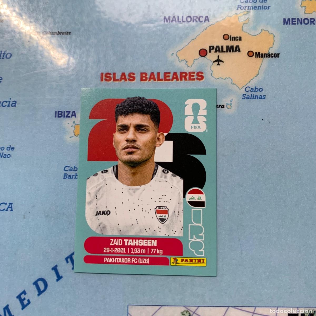 Cromos de f&uacute;tbol: Irak n&uacute;mero 7 cromo panini Mundial Fifa World Cup 2026