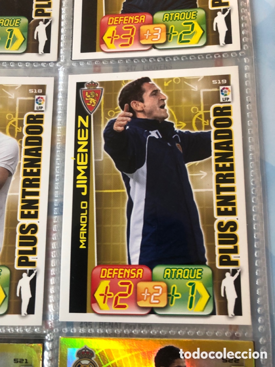 Cromos de f&uacute;tbol: Adrenalyn 2012 2012 plus entrenador Manolo Jim&eacute;nez 519 Zaragoza