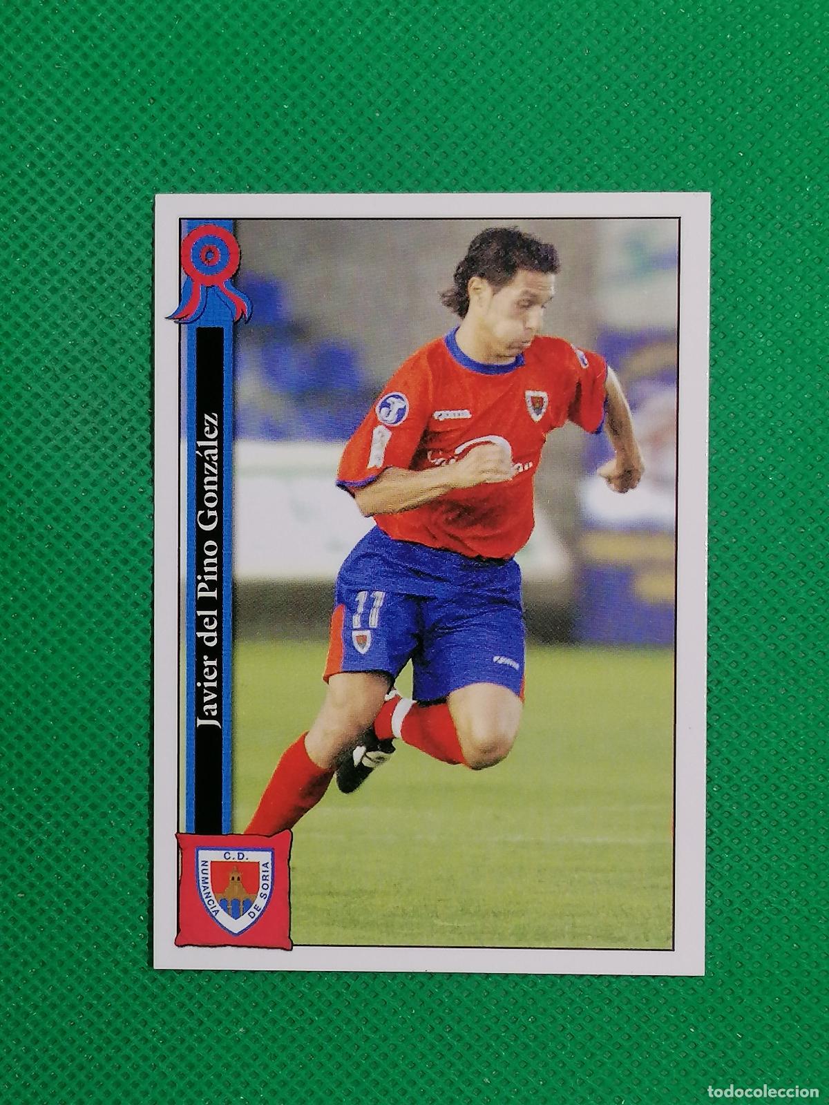 Cromos de f&uacute;tbol: 699 DEL PINO NUMANCIA ⚽ MUNDICROMO LAS FICHAS DE LA LIGA 05 06 2005 2006 ⚽
