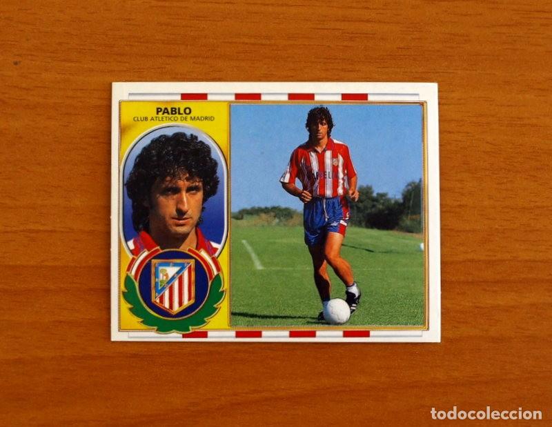 Cromos de f&uacute;tbol: Atletico de Madrid - Pablo - COLOCA - Ediciones Este Liga 1996-1997, 96-97 - Nunca Pegado