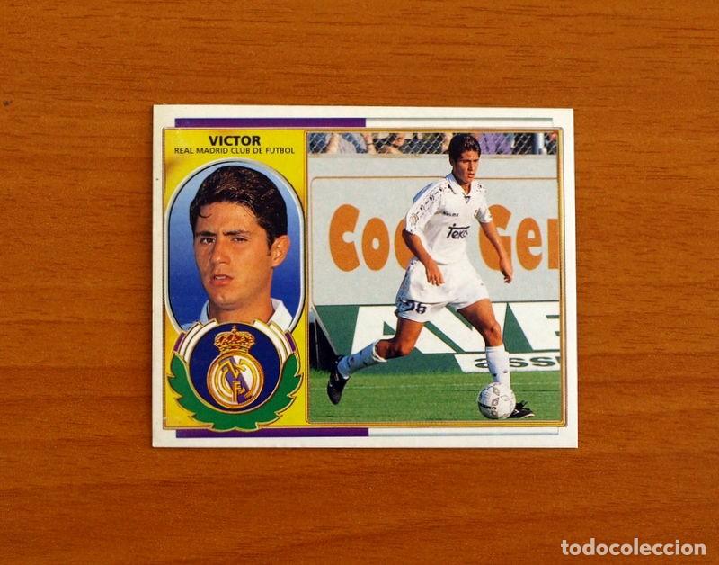Cromos de f&uacute;tbol: Real Madrid - V&iacute;ctor - COLOCA - Ediciones Este Liga 1996-1997, 96-97 - Nunca pegado