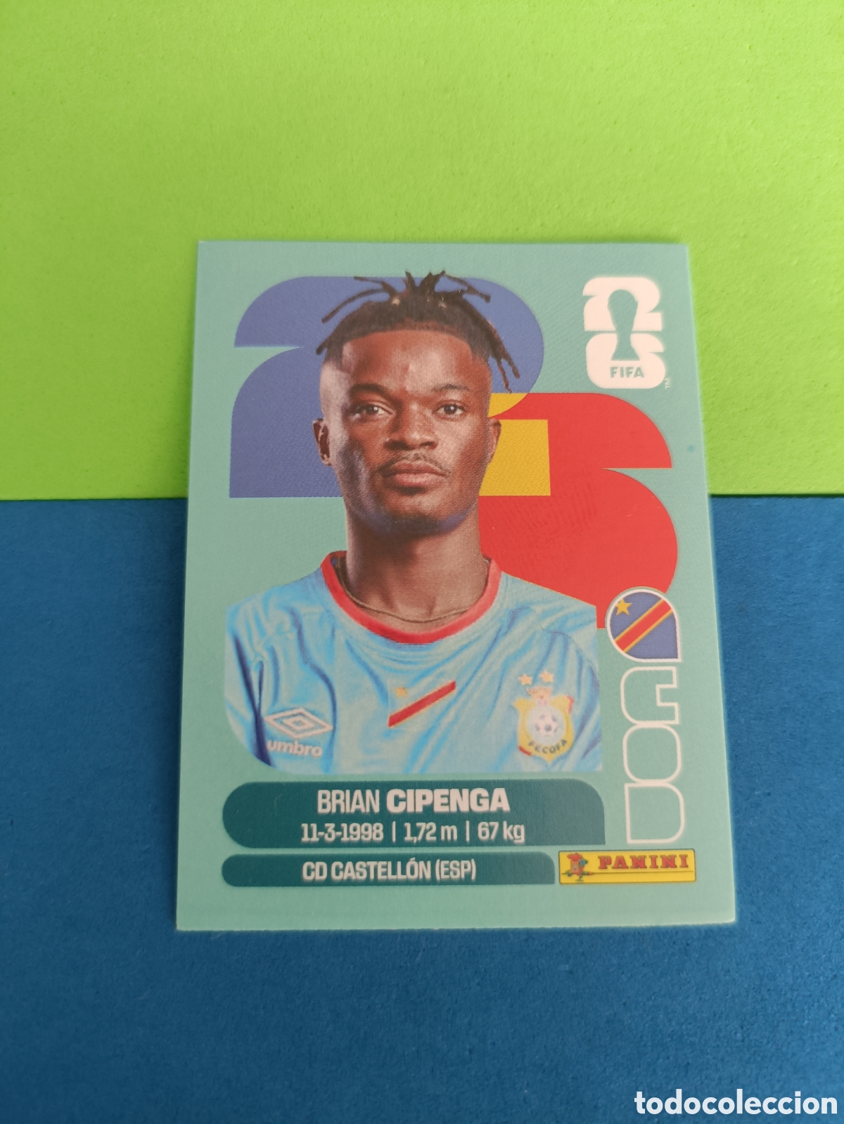 Cromos de f&uacute;tbol: Panini Mundial Fifa World cup 2026 26 sticker - COD 17 Cipenga