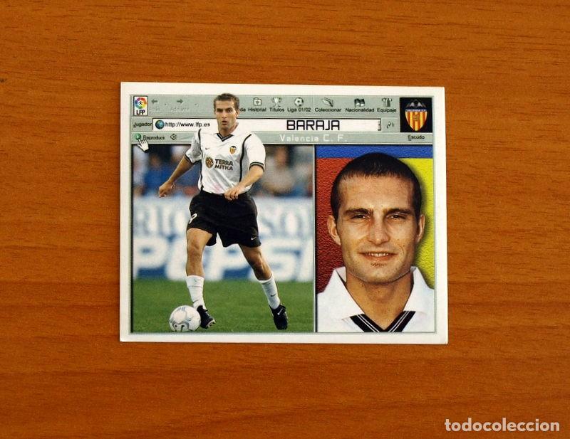 Cromos de f&uacute;tbol: Valencia - Baraja - Ediciones Este Liga 2001-2002, 01-02 - Nunca Pegado