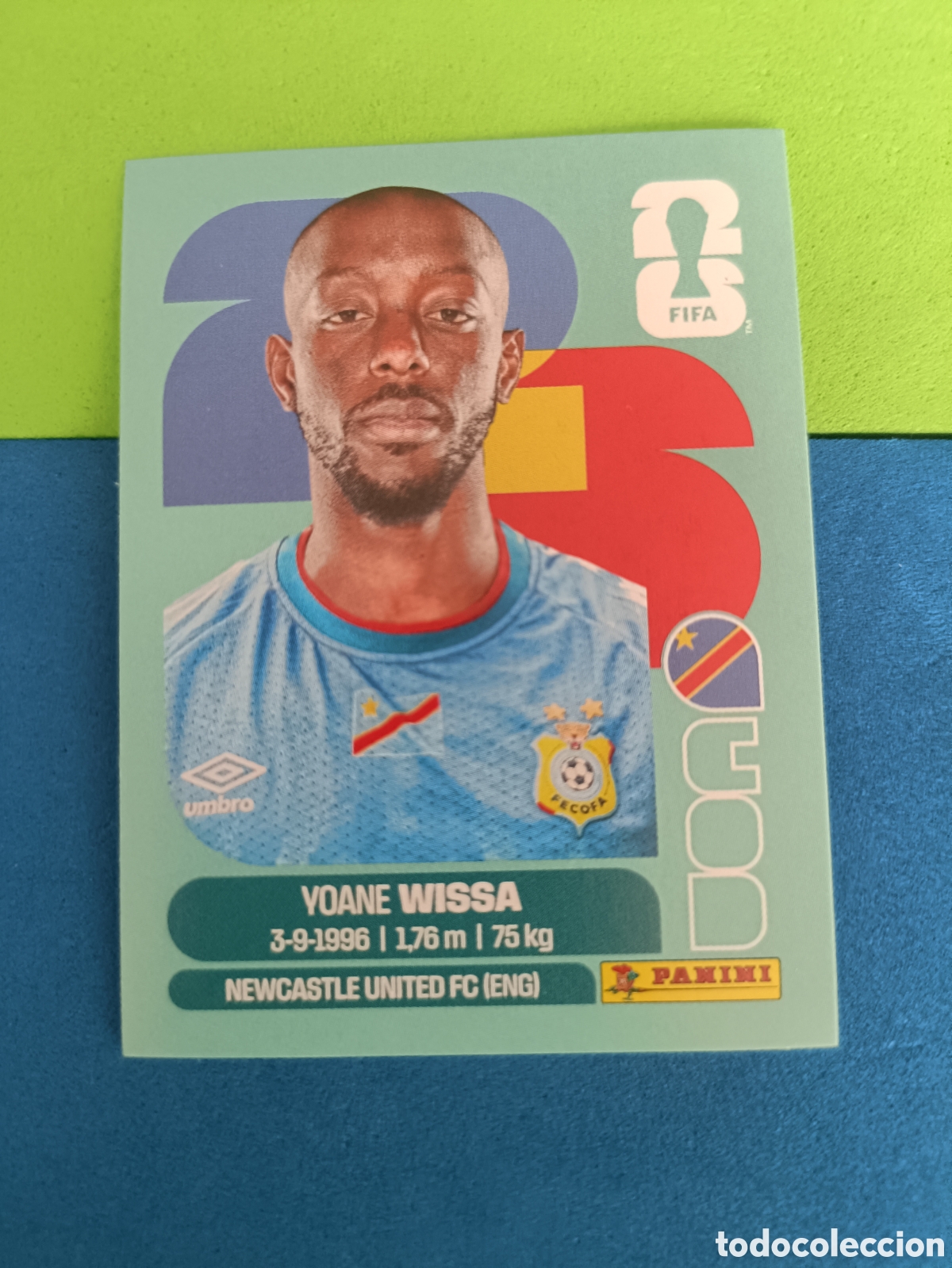 Cromos de f&uacute;tbol: Panini Mundial Fifa World cup 2026 26 sticker - COD 16 Wissa