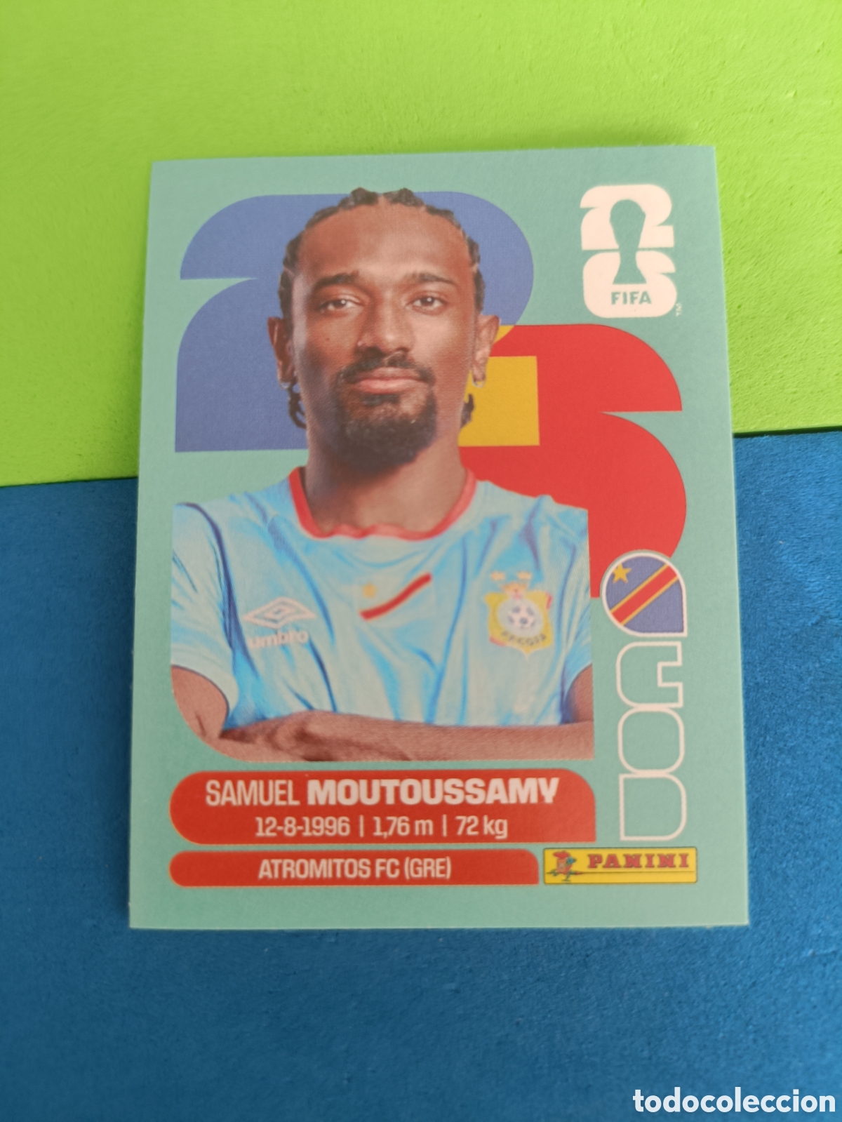 Cromos de f&uacute;tbol: Panini Mundial Fifa World cup 2026 26 sticker - COD 11 Moutoussamy