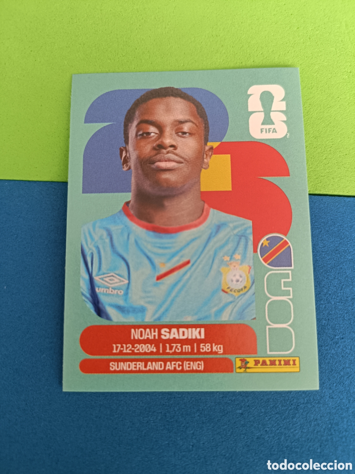 Cromos de f&uacute;tbol: Panini Mundial Fifa World cup 2026 26 sticker - COD 12 Sadiki