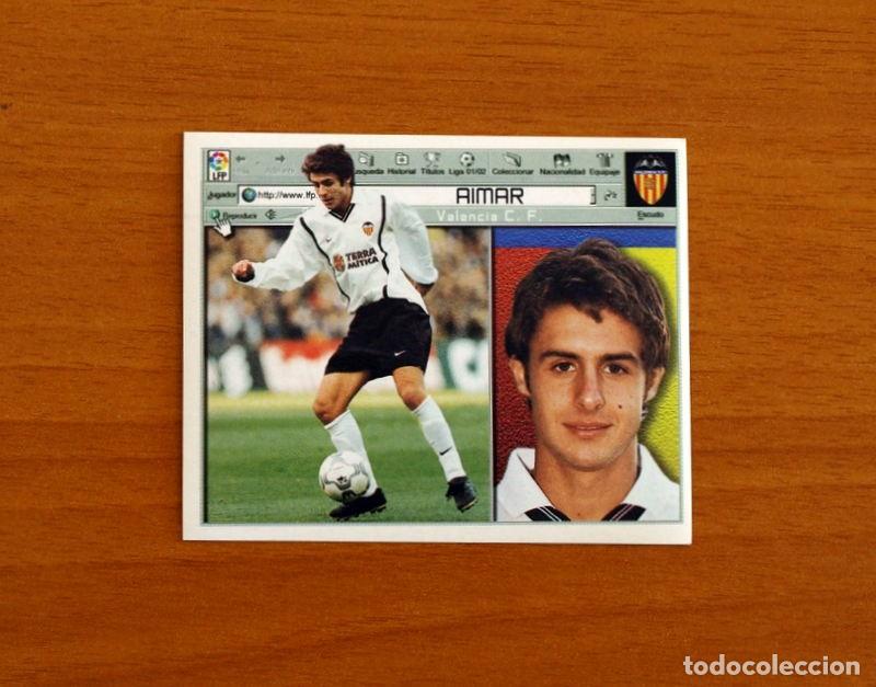 Cromos de f&uacute;tbol: Valencia - Aimar - Ediciones Este Liga 2001-2002, 01-02 - Nunca Pegado