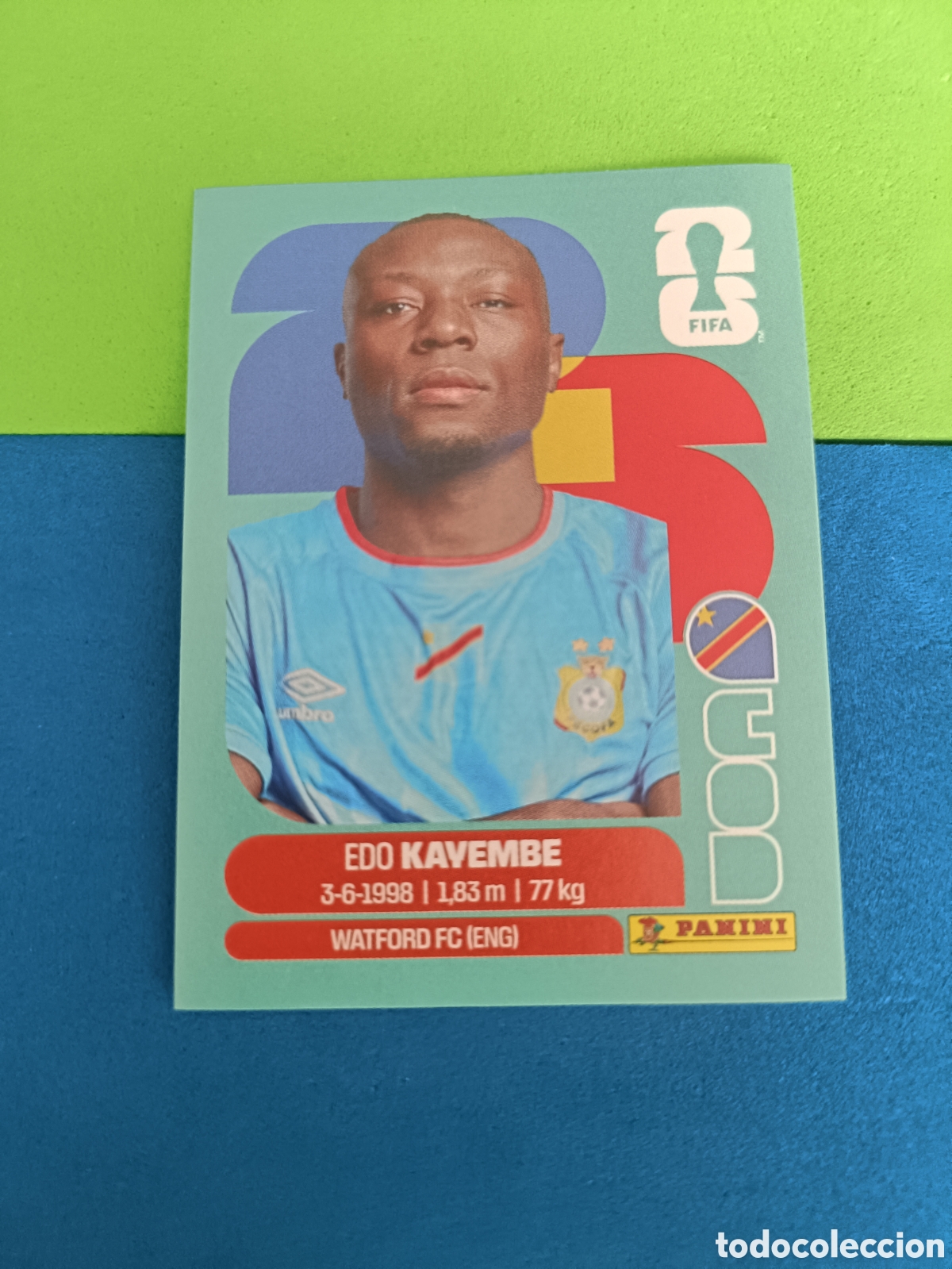 Cromos de f&uacute;tbol: Panini Mundial Fifa World cup 2026 26 sticker - COD 10 Kayembe