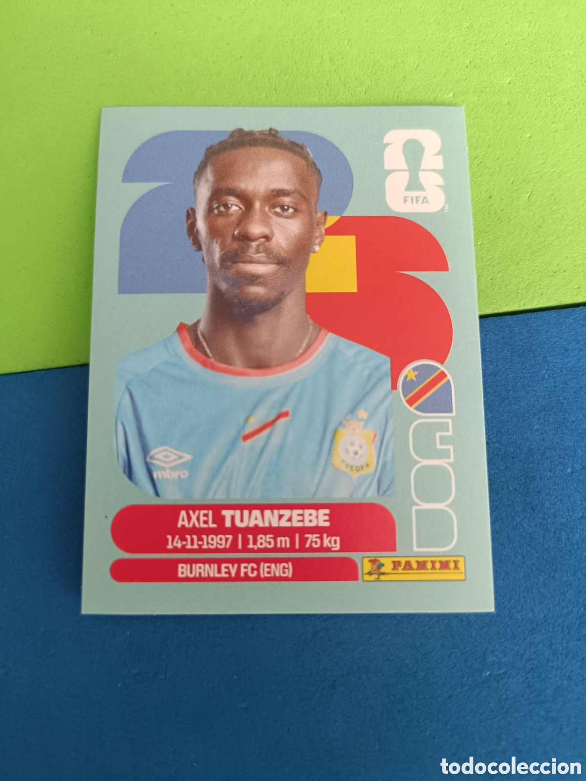 Figurine di Calcio: Panini Mundial Fifa World cup 2026 26 sticker - COD 4 Tuanzebe