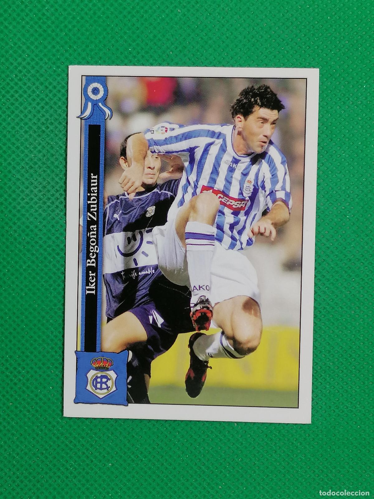 Football Stickers: 743 IKER BEGO&Ntilde;A RECREATIVO ⚽ MUNDICROMO LAS FICHAS DE LA LIGA 05 06 2005 2006 ⚽