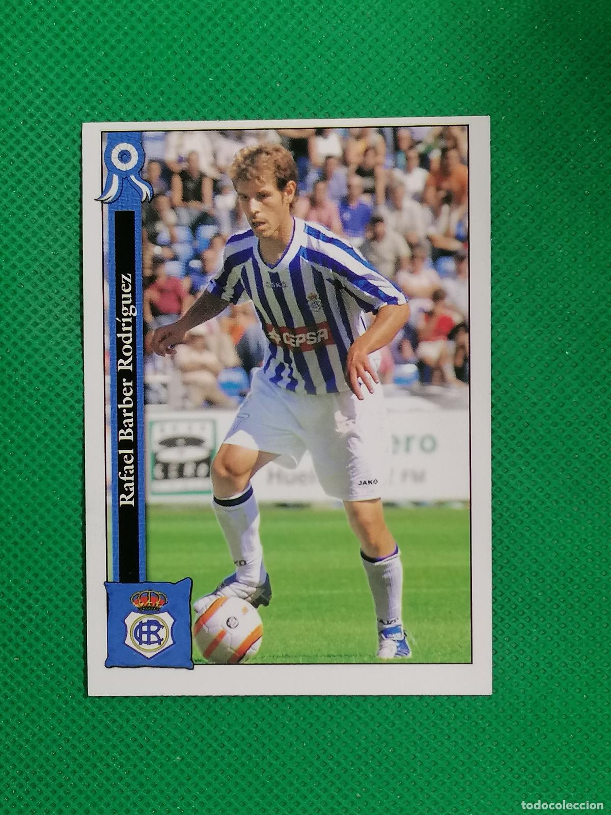 Figurine di Calcio: 748 BARBER RECREATIVO ⚽ MUNDICROMO LAS FICHAS DE LA LIGA 05 06 2005 2006 ⚽