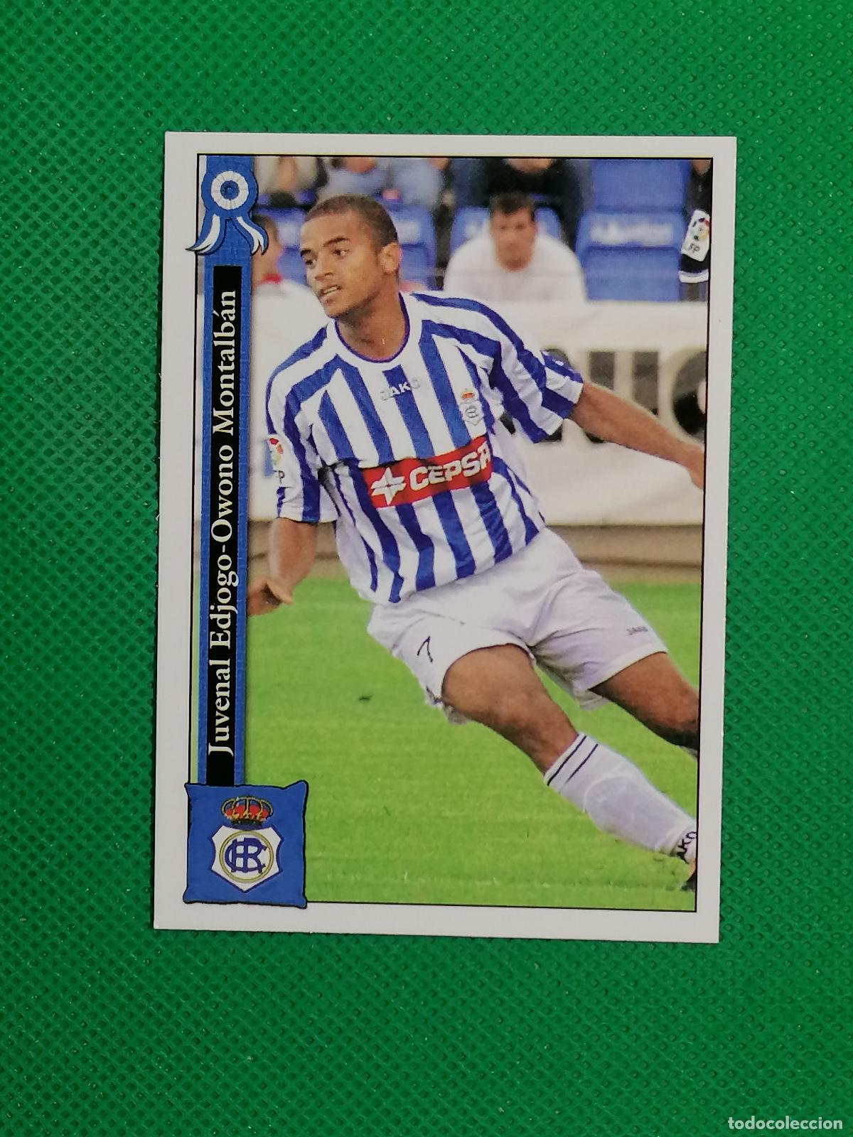 Figurine di Calcio: 750 JUVENAL RECREATIVO ⚽ MUNDICROMO LAS FICHAS DE LA LIGA 05 06 2005 2006 ⚽