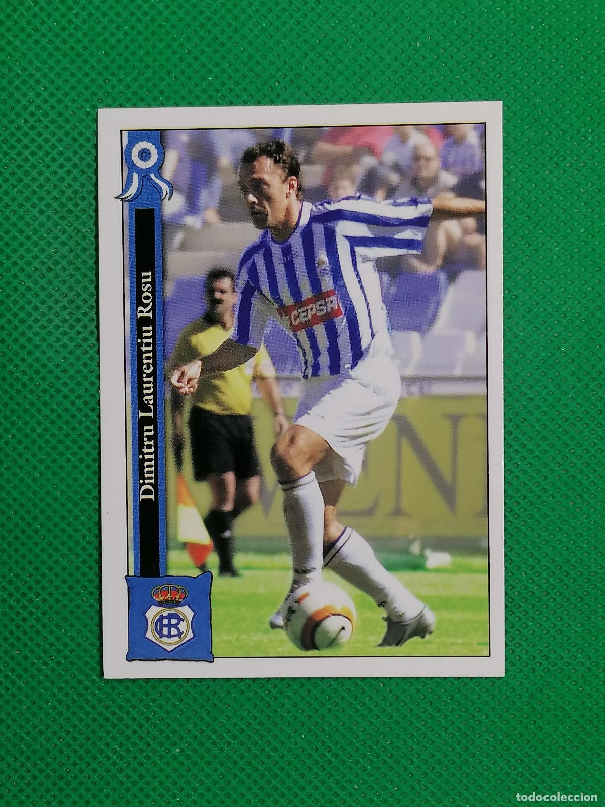 Figurine di Calcio: 754 ROSU RECREATIVO ⚽ MUNDICROMO LAS FICHAS DE LA LIGA 05 06 2005 2006 ⚽