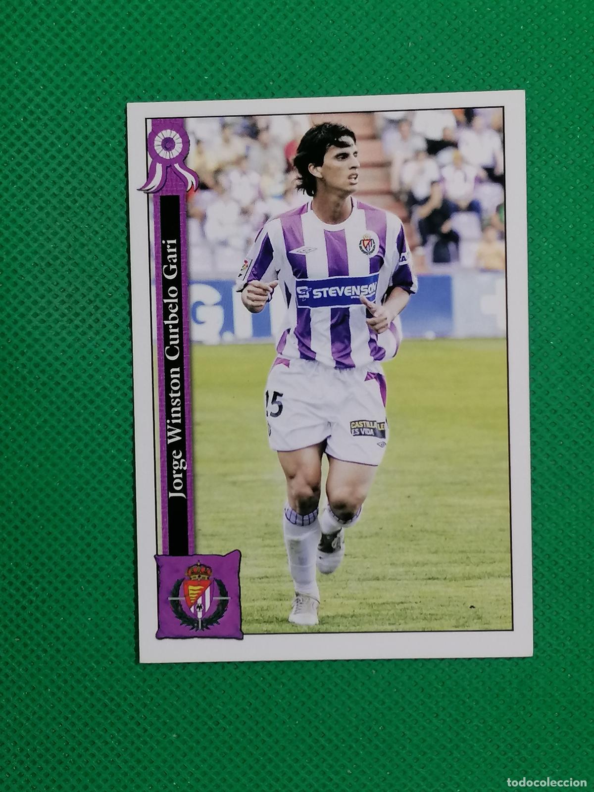 Football Stickers: 759 CURBELO REAL VALLADOLID ⚽ MUNDICROMO LAS FICHAS DE LA LIGA 05 06 2005 2006 ⚽
