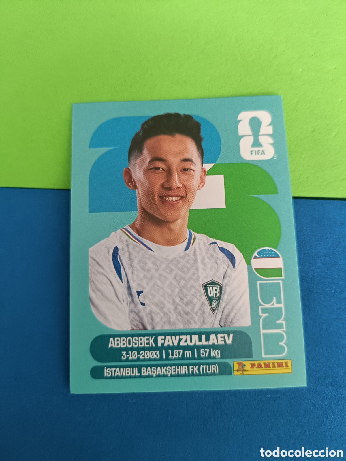 Football Stickers: Panini Mundial Fifa World cup 2026 26 sticker - UZB 20 Fayzullaev
