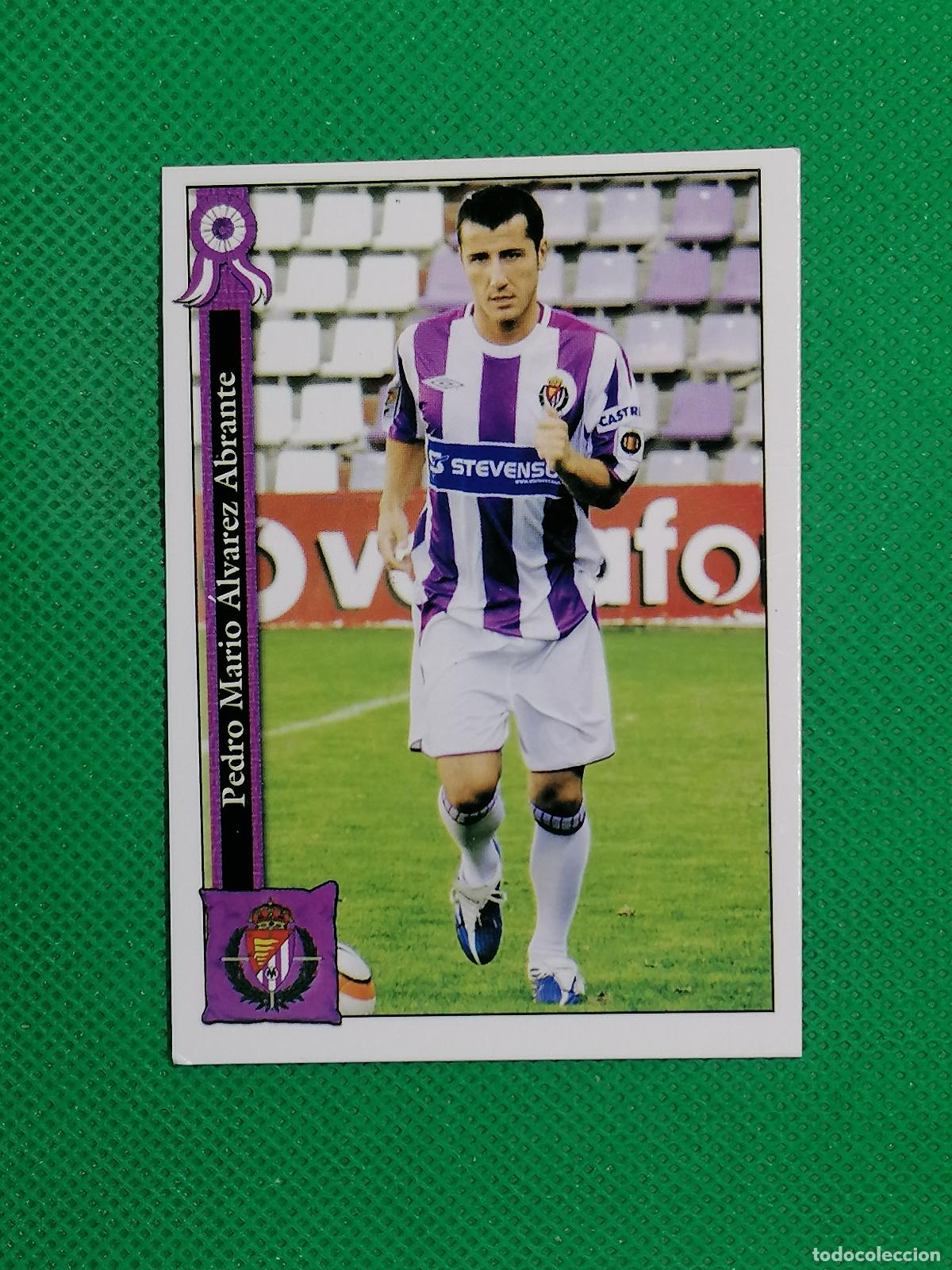 Football Stickers: 762 MARIO REAL VALLADOLID ⚽ MUNDICROMO LAS FICHAS DE LA LIGA 05 06 2005 2006 ⚽