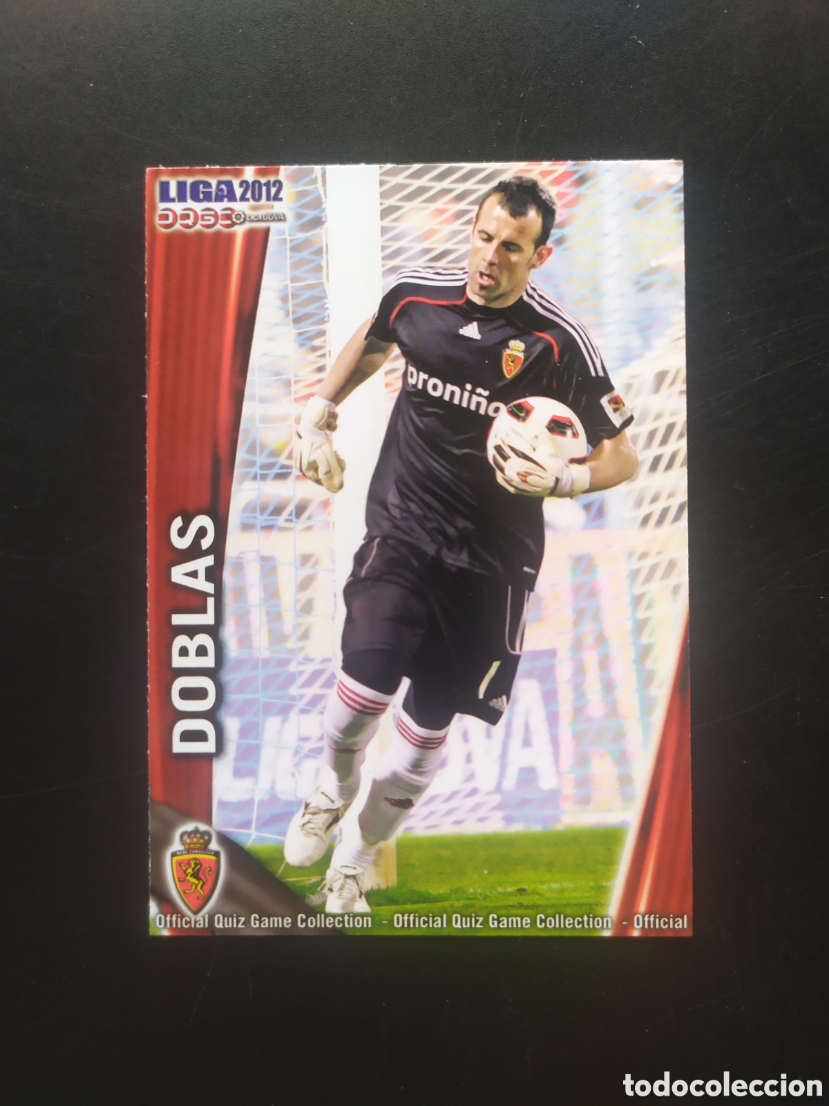 Football Stickers: Mundicromo fichas Liga 2011 2012 11 12 Doblas n&deg; 328 Real Zaragoza
