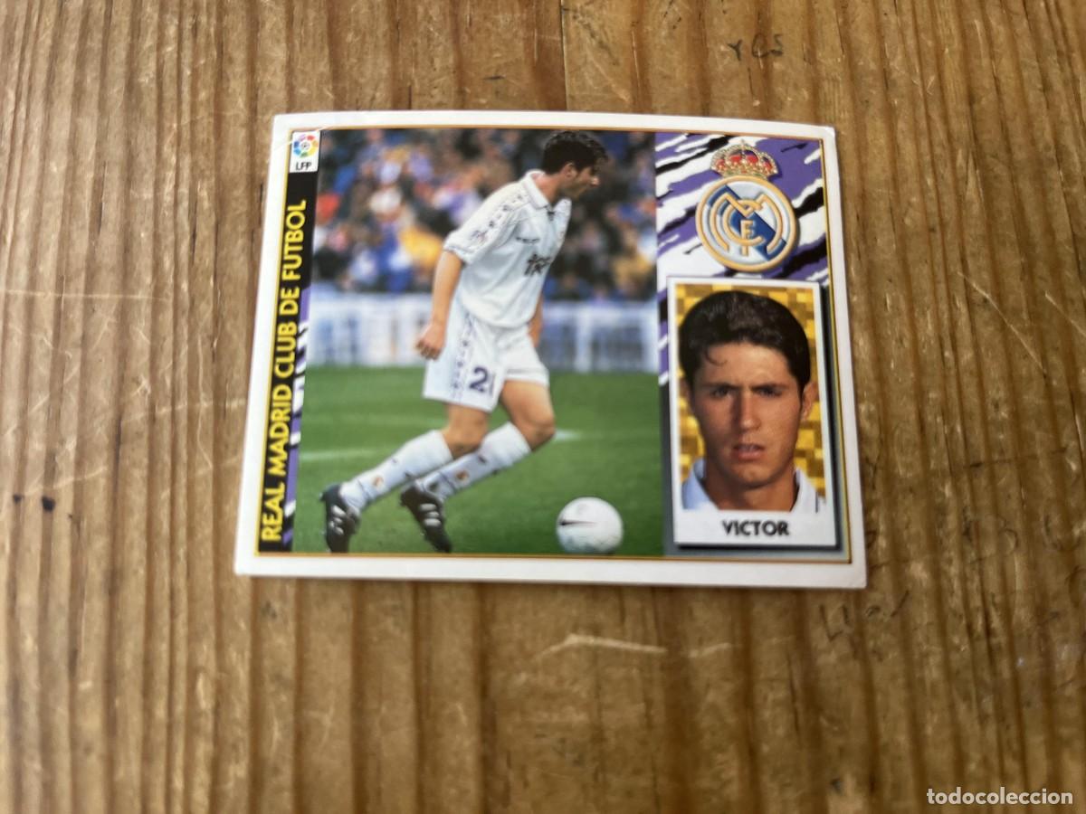 Football Stickers: CROMO SIN PEGAR NUNCA PEGADO ALBUM LIGA ESTE 97 98 1997 1998 REAL MADRID VICTOR