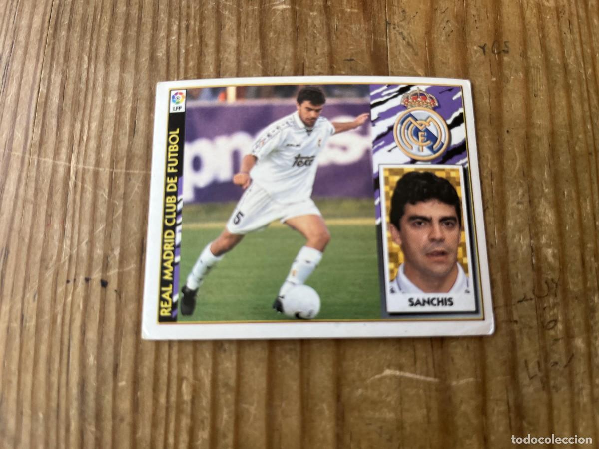 Football Stickers: CROMO SIN PEGAR NUNCA PEGADO ALBUM LIGA ESTE 97 98 1997 1998 REAL MADRID SANCHIS