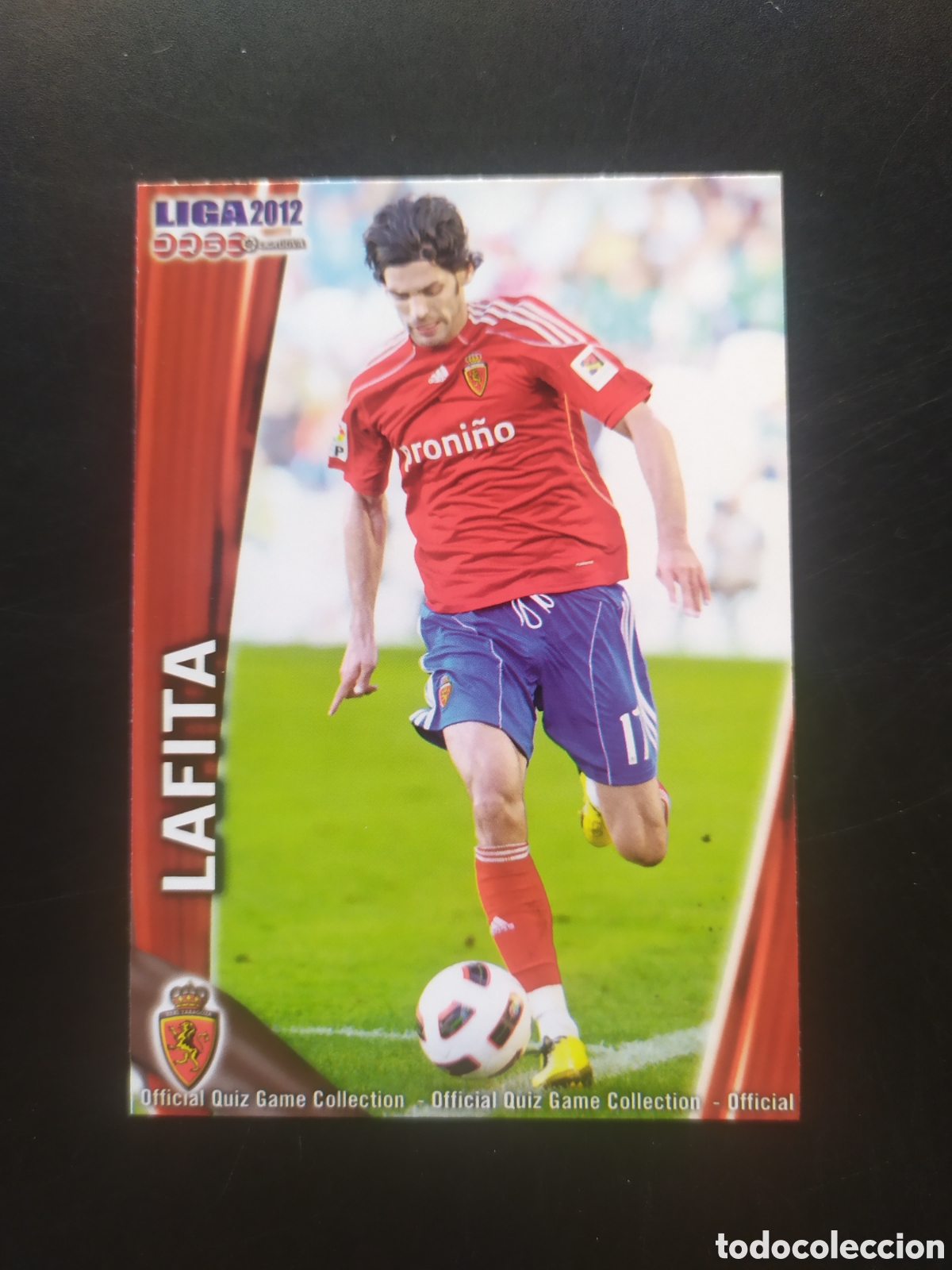 Football Stickers: Mundicromo fichas Liga 2011 2012 11 12 Lafita n&deg; 342 Real Zaragoza