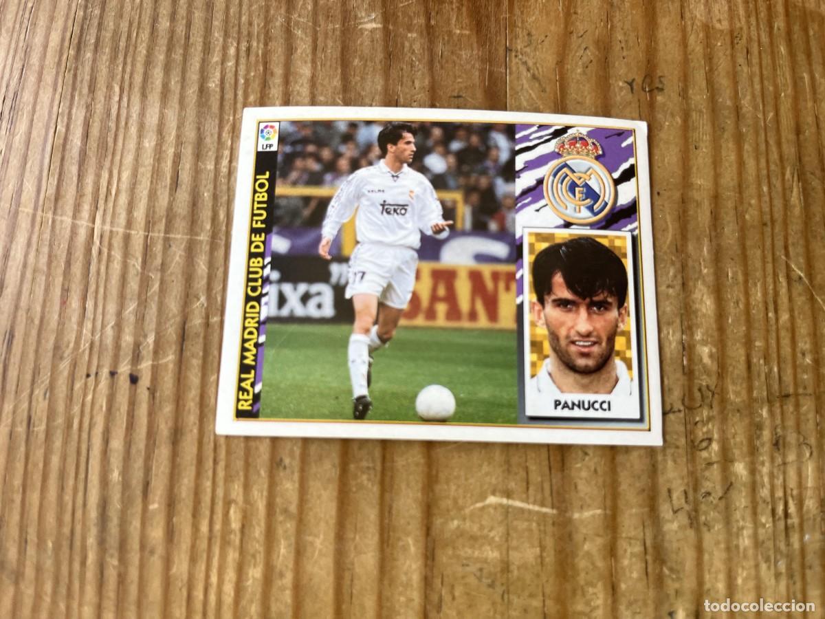 Football Stickers: CROMO SIN PEGAR NUNCA PEGADO ALBUM LIGA ESTE 97 98 1997 1998 REAL MADRID PANUCCI