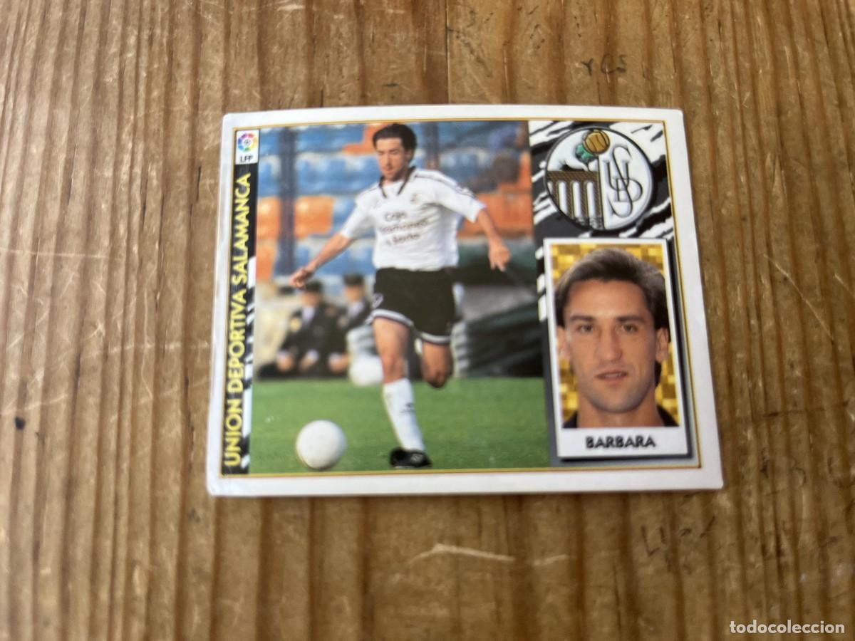 Cromos de Futebol: CROMO ALBUM LIGA ESTE 97 98 1997 1998 SALAMANCA BARBARA