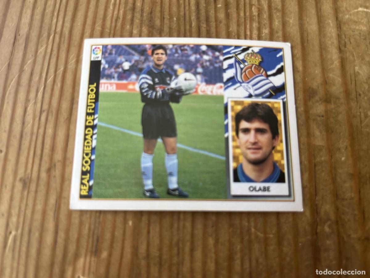 Cromos de f&uacute;tbol: CROMO SIN PEGAR NUNCA PEGADO ALBUM LIGA ESTE 97 98 1997 1998 REAL SOCIEDAD OLABE