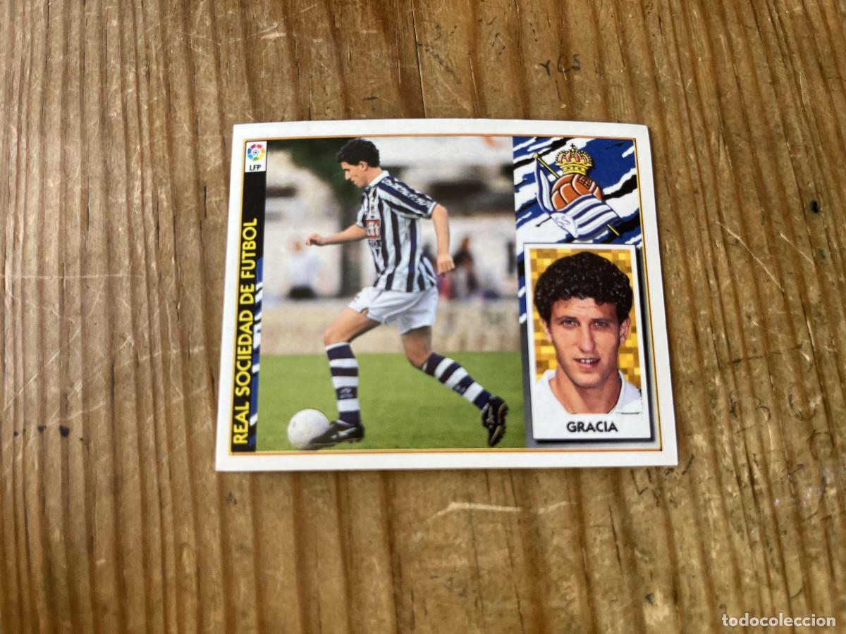 Cromos de f&uacute;tbol: CROMO SIN PEGAR NUNCA PEGADO ALBUM LIGA ESTE 97 98 1997 1998 REAL SOCIEDAD GRACIA