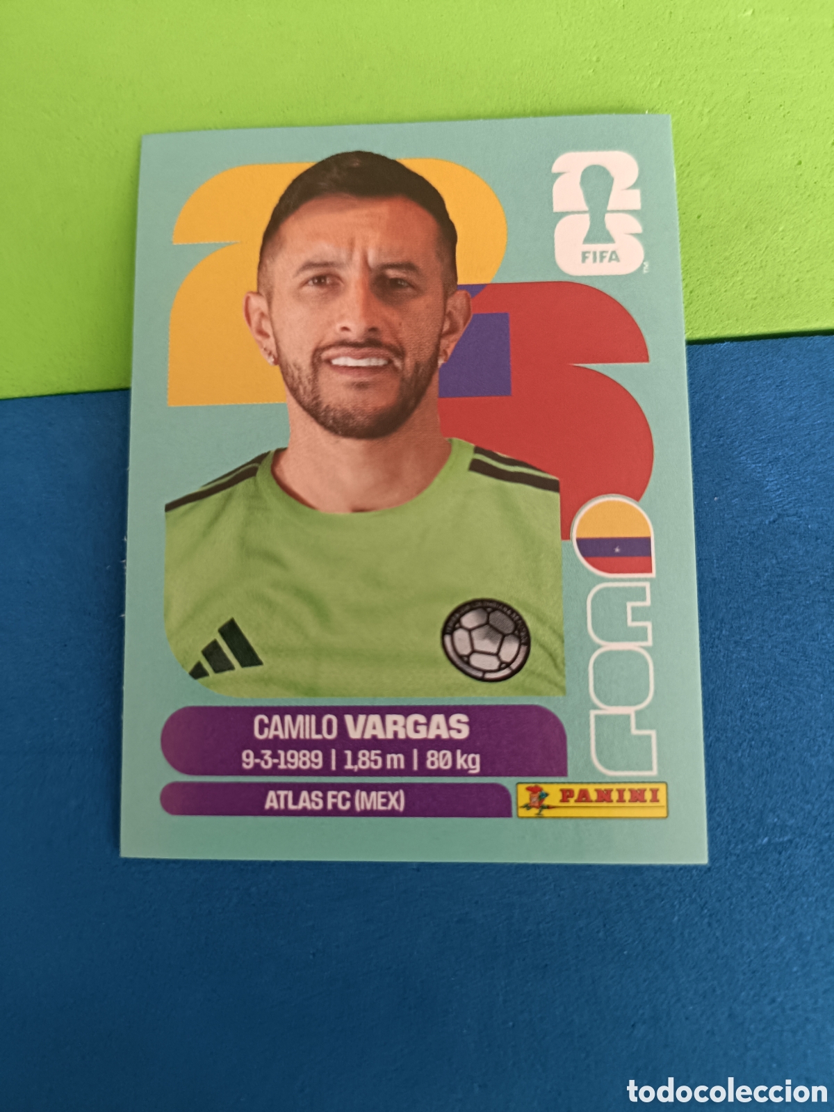 Cromos de f&uacute;tbol: Panini Mundial Fifa World cup 2026 26 sticker - COL 2 Vargas