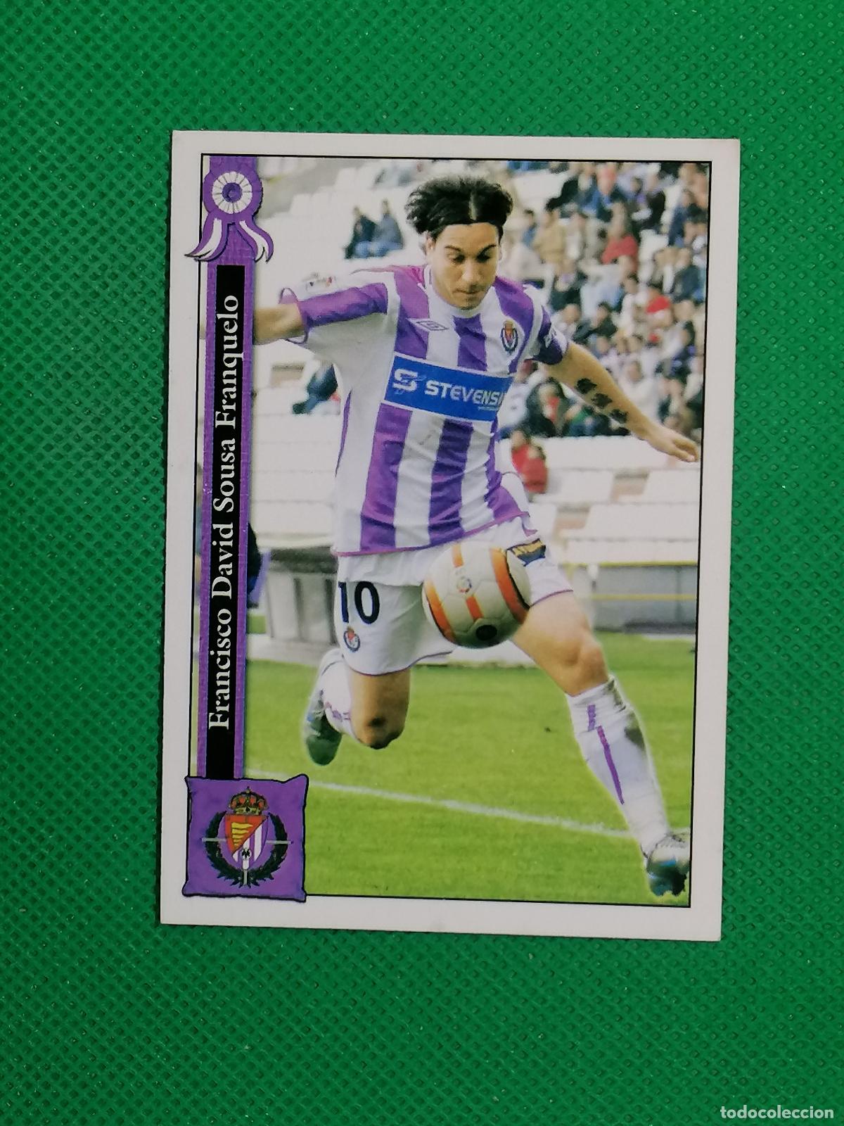 Cromos de f&uacute;tbol: 769 SOUSA REAL VALLADOLID ⚽ MUNDICROMO LAS FICHAS DE LA LIGA 05 06 2005 2006 ⚽