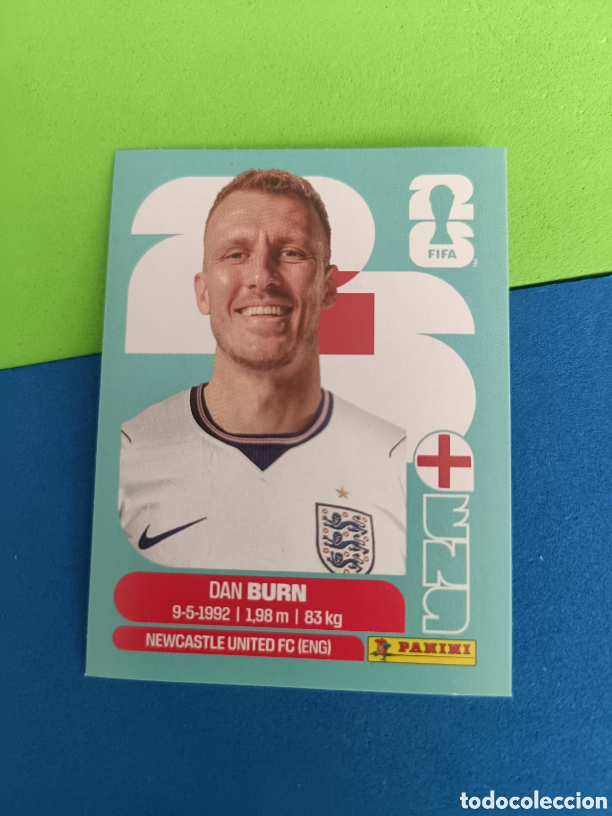 Cromos de f&uacute;tbol: Panini Mundial Fifa World cup 2026 26 sticker - ENG 8 Burn