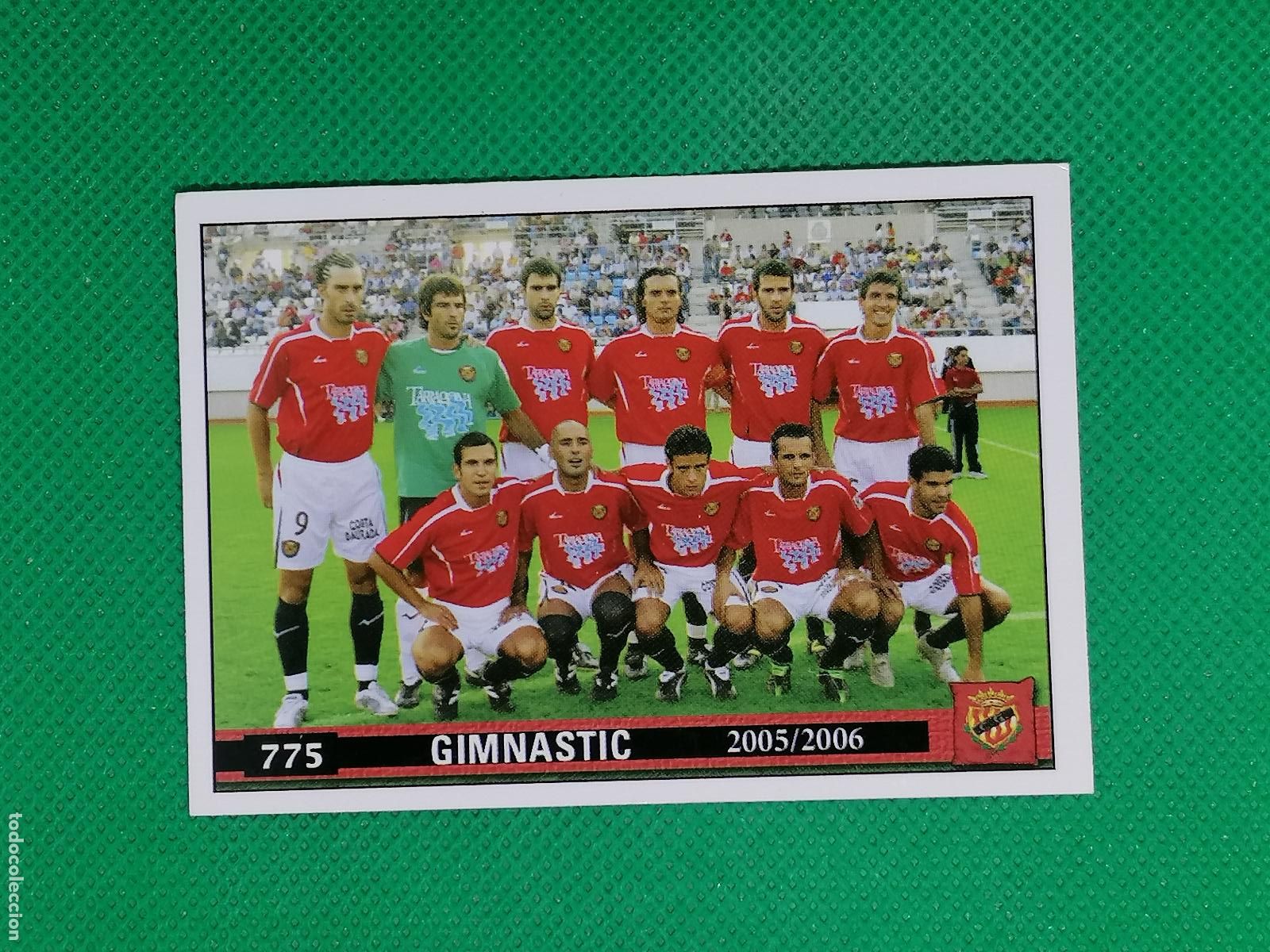 Cromos de f&uacute;tbol: 775 GIMNASTIC PLANTILLA ESCUDO ⚽ MUNDICROMO LAS FICHAS DE LA LIGA 05 06 2005 2006 ⚽
