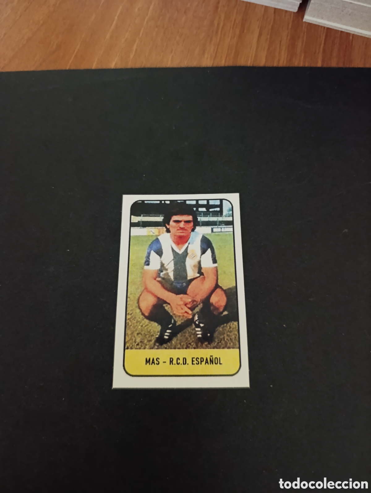 Cromos de f&uacute;tbol: Cromo M&aacute;s RCD Espa&ntilde;ol Liga Este 78 79, ampliaci&oacute;n de la colecci&oacute;n.