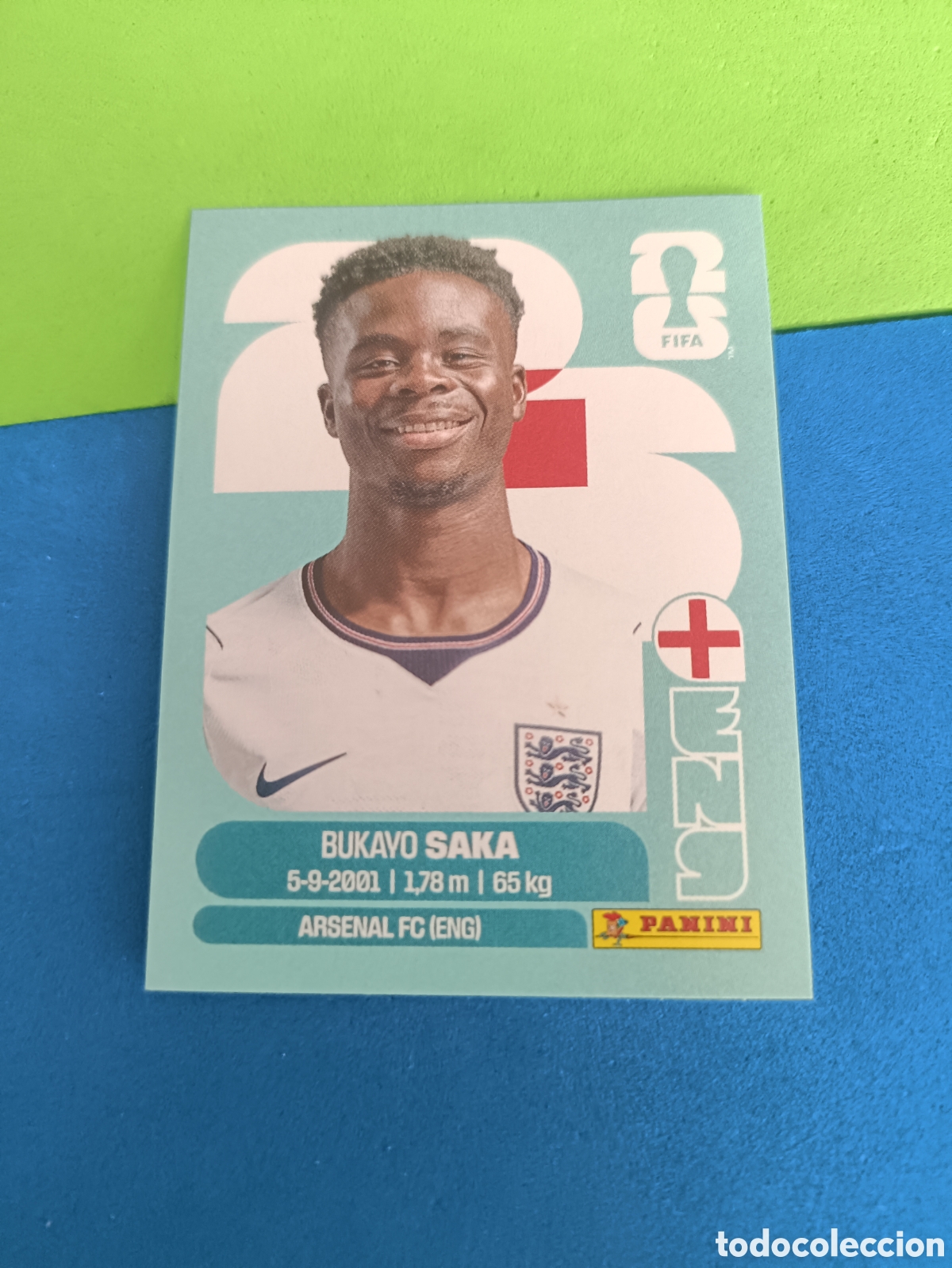 Cromos de f&uacute;tbol: Panini Mundial Fifa World cup 2026 26 sticker - ENG 17 Saka