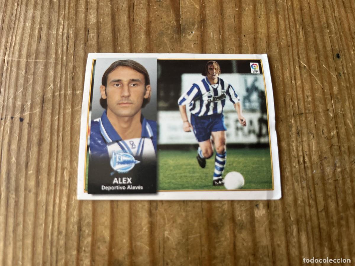 Cromos de f&uacute;tbol: CROMO ALBUM LIGA ESTE 98 99 1998 1999 DEPORTIVO ALAVES ALEX