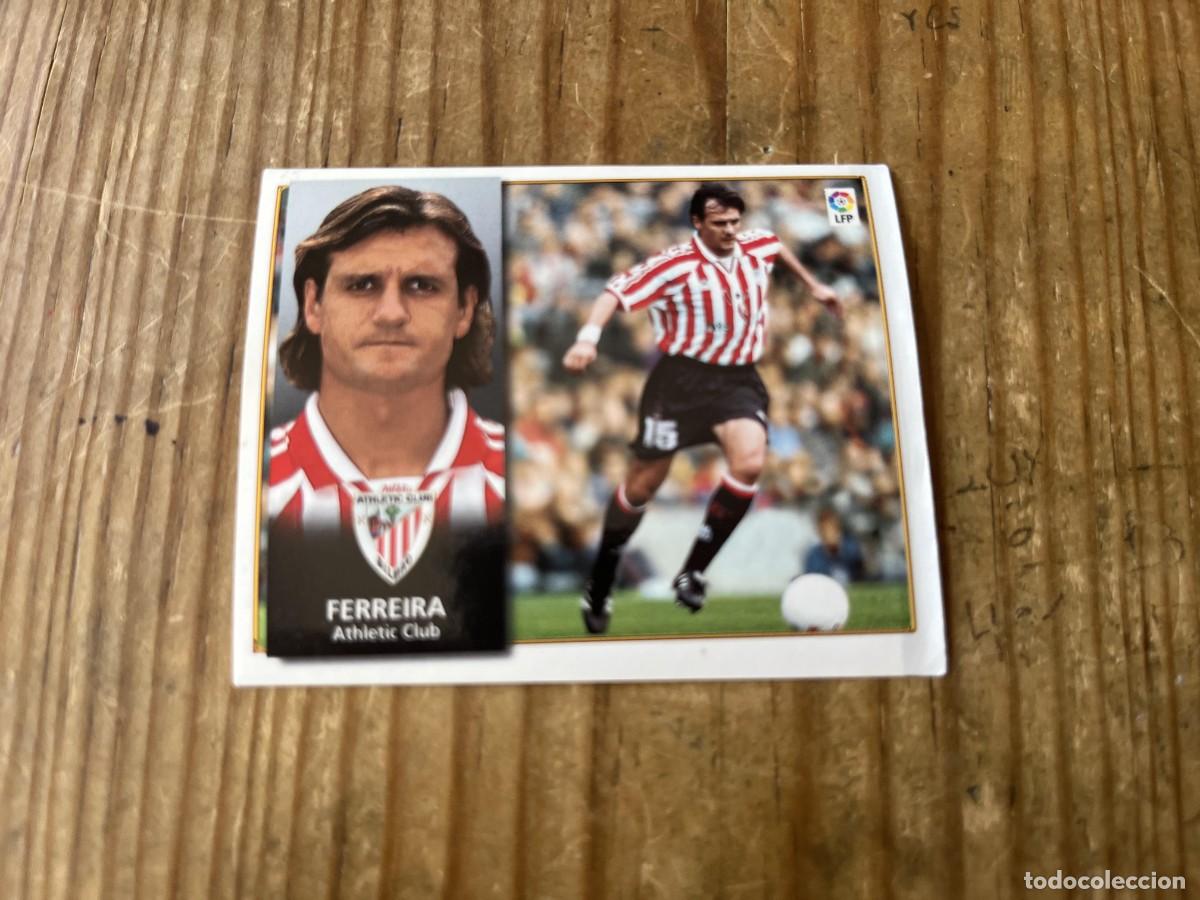 Figurine di Calcio: CROMO ALBUM LIGA ESTE 98 99 1998 1999 ATHLETIC BILBAO FERREIRA