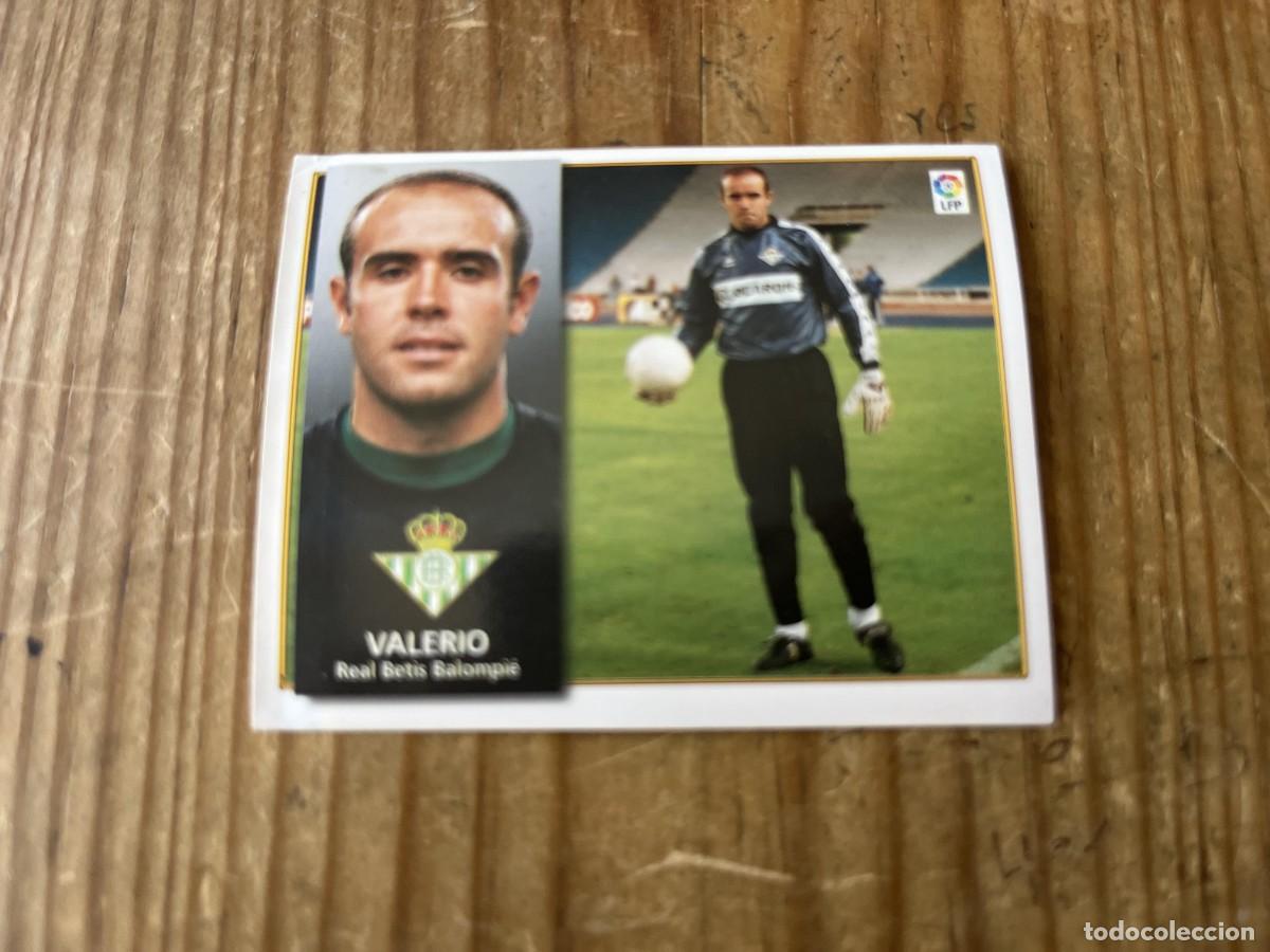 Figurine di Calcio: CROMO ALBUM LIGA ESTE 98 99 1998 1999 REAL BETIS VALERIO