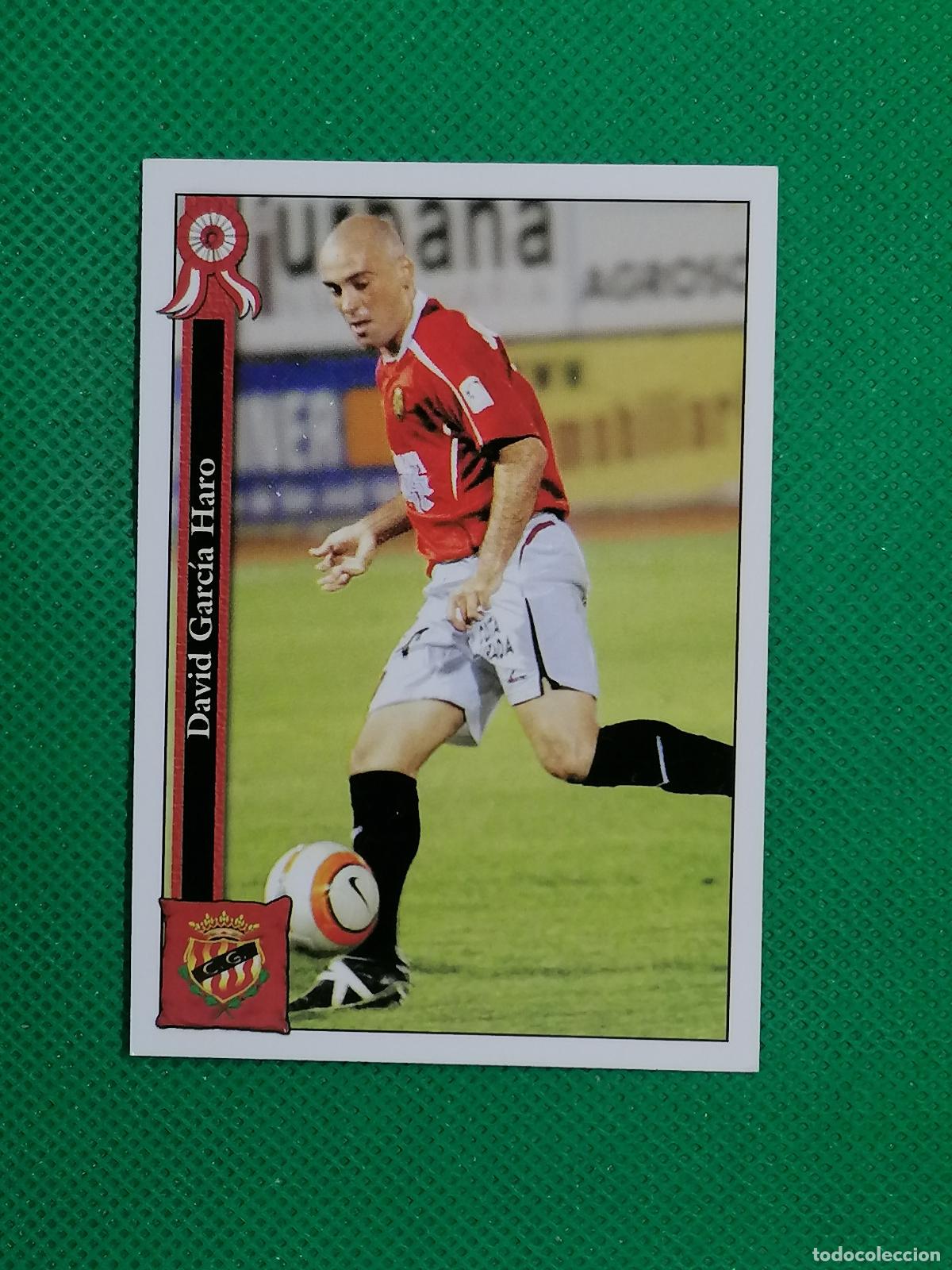 Fu&szlig;ball-Sticker: 777 DAVID GARCIA GIMNASTIC ⚽ MUNDICROMO LAS FICHAS DE LA LIGA 05 06 2005 2006 ⚽